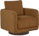 Coaster® Iris Rust Upholstered Swivel Accent Chair-0