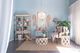 A & B Home White Country Carved Chandelier-1