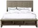New Classic® Home Furnishings Cagney 4-Piece Vintage King Panel Bedroom Set-5