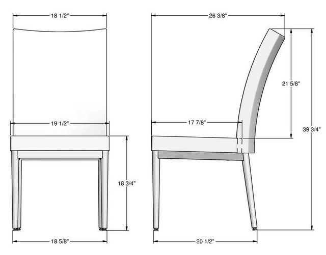 Amisco Customizable Mitchell Dining Side Chair-3