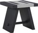 Bernards Moden Java End Table with White Top-0