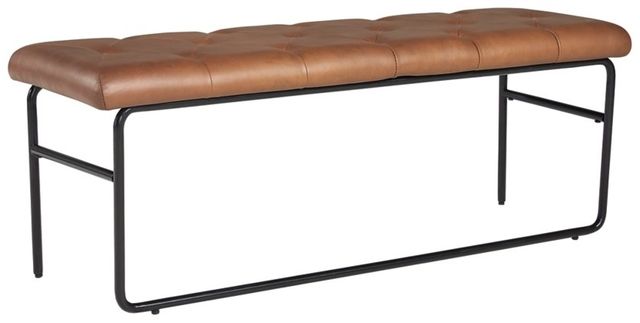 Signature Design by Ashley® Donford Brown Accent Bench-2