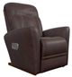 La-Z-Boy® Rosewood Wine Leather Power Rocking Recliner with Headrest-0
