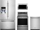 KitchenAid® 4 Piece Stainless Steel Kitchen Appliance Package-0