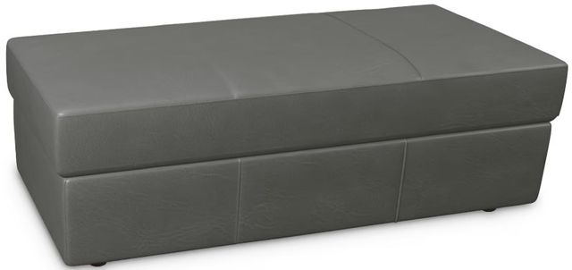 Bassett® Furniture Customizable Ellery Leather Storage Ottoman-0