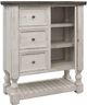 International Furniture Direct Stone Ivory Chest-3
