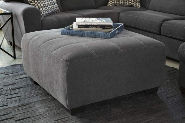 Benchcraft® Ambee Slate Oversized Accent Ottoman-1