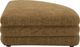 Moe's Home Collection Lowtide Amber Glow Curved Ottoman-1