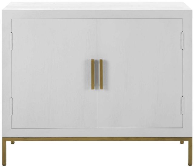 Uttermost® Front Range White Cabinet-3