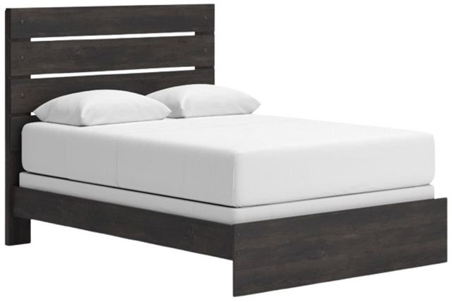 Hollivern Queen Panel Bed - Dark Gray Hollivern Queen Panel Bed - Dark Gray