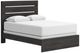 Signature Design by Ashley® Hollivern Dark Gray Queen Panel Bed-0