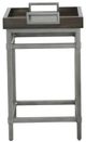 Fairfield® West Camden Tahitian Pearl Drink Table with Black Base-1