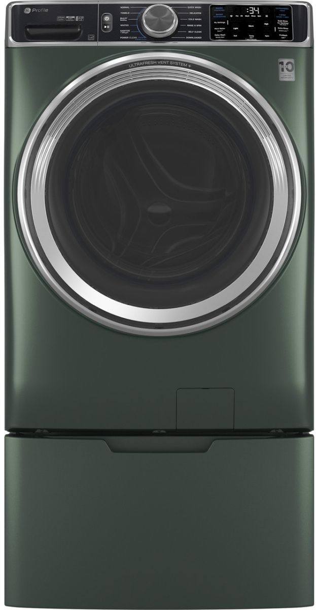GE® 28" W x 16" H Jade Green Laundry Pedestal-3