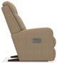 La-Z-Boy® Finley Taupe Power Rocking Recliner with Headrest and Lumbar-2