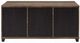 ACME Furniture Nineel Black/Rustic Oak Coffee Table-2