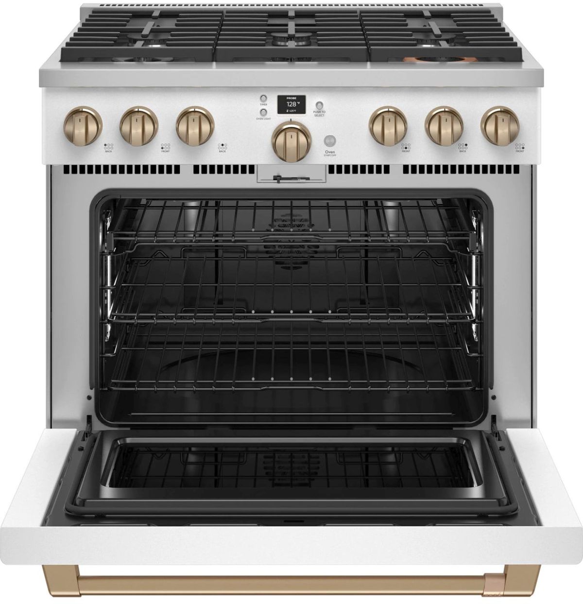 Café 36-inch Smart Dual Fuel Commercial-Style Range