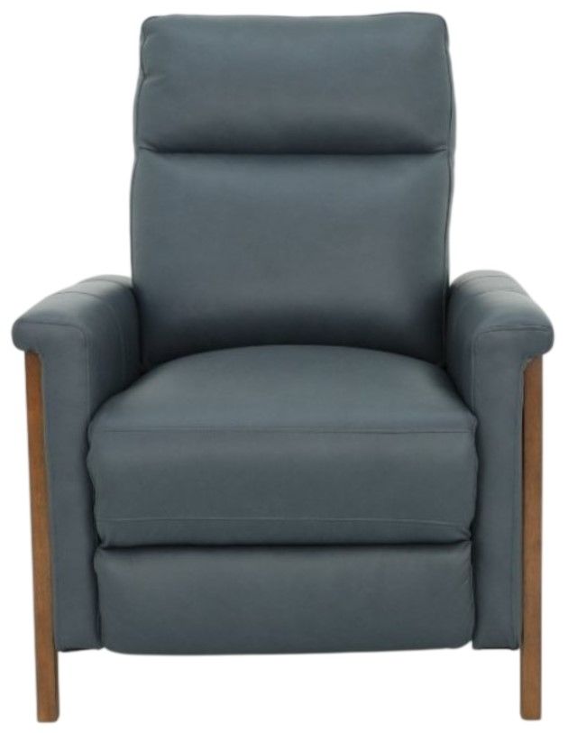 BarcaLounger® Lewiston Santa Fe Ocean Leather Manual Recliner-3