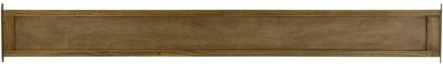 International Furniture Direct Walnut Reddish Brown Queen Panel Bed-3