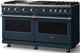 Viking® 5 Series 60" Squall Pro Style Gas (LP) Range with Brushed Brass Trim-2