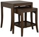 Flexsteel® Sylvie Brown Tall Bunching Table-3