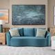 Crestview Fade in to Green Canvas Wall Art-1