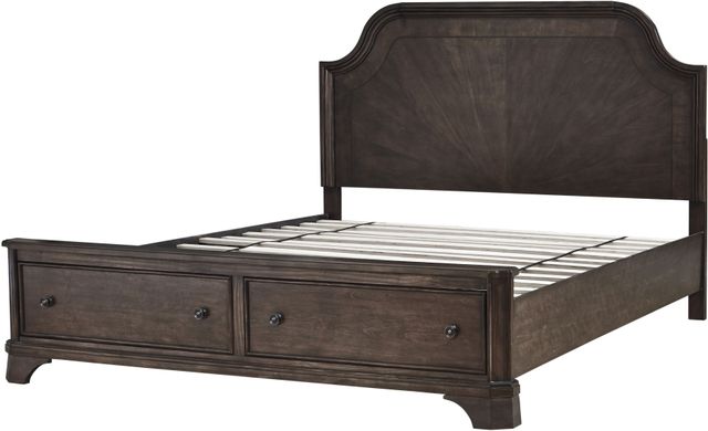 Signature Design by Ashley® Adinton 2-Piece Brown King Panel Bed Set-1