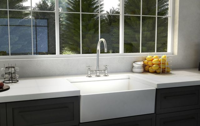 ZLINE Gemini Chrome Pull Down Single Handle Kitchen Faucet-4
