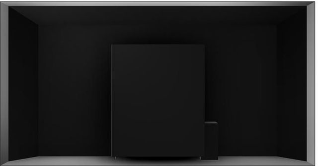 Vent-A-Hood® 36" Black Air Recovery System (ARS) Wall Mount Liner Insert-2