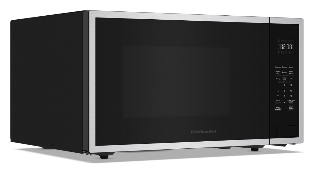 KitchenAid® 1.5 Cu. Ft. PrintShield™ Stainless Steel Countertop