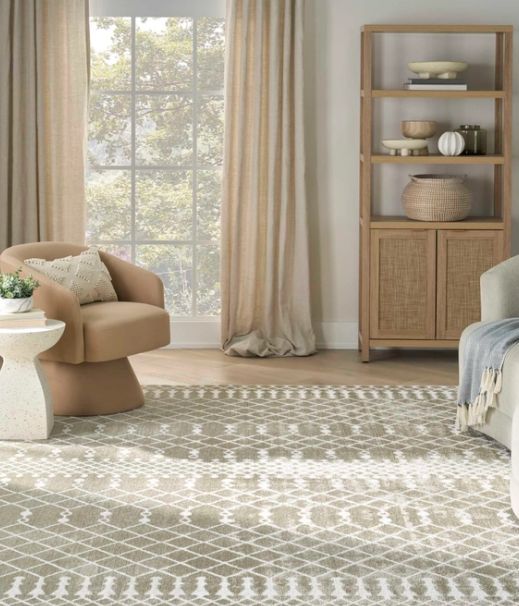 Nourison Home™ Astra Machine Washable Sage 5'x7' Area Rug-2