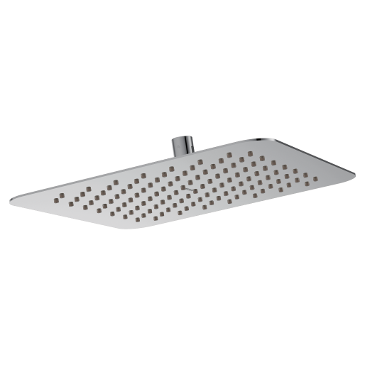 Moen® Chrome One-Function 12" Diameter Spray Head Rainshower-0