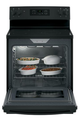 GE® 30" Black Free Standing Electric Range-1
