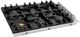 ZLINE 36" Black Porcelain Gas Cooktop-1