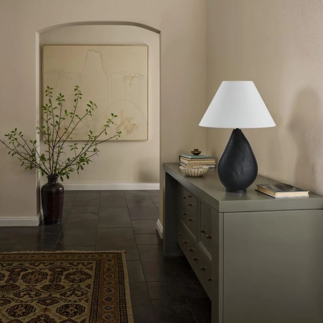 Renwil® Sotiria Matte Black Table Lamp-1