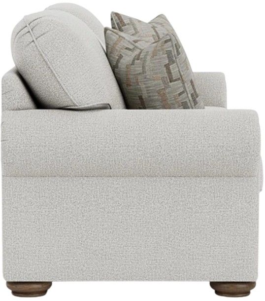 Flexsteel® Preston Silver Glacier Queen Sleeper Sofa-2