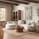 Classic Home Concord 2-Piece Frosty Oat Sectional Set-1