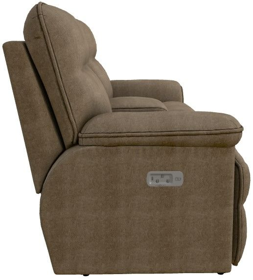 La-Z-Boy® Jay Twig Power Reclining Loveseat with Console, Headrest, and Lumbar-2