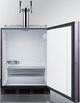 Summit® 5.5 Cu. Ft. Panel Ready Beer Cooler/Kegerator-2