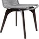 Armen Living Island Outdoor Silver Dining Chair-2