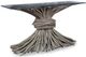 Century® Curate Knot Glass Top Console Table with French Grey Base-0