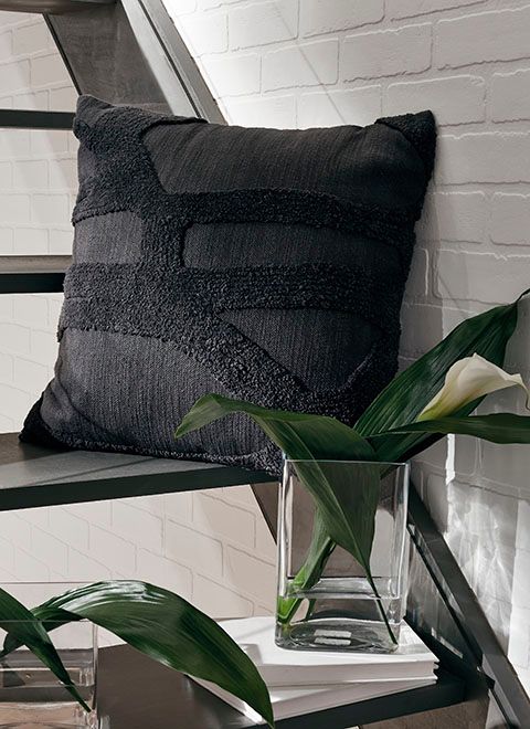 Signature Design by Ashley® Osage Charcoal Pillow-2