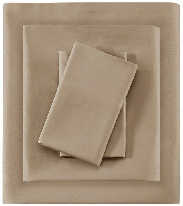 Olliix by Madison Park Stone California King 600 Thread Count 100% Pima Cotton Sheet Set-0