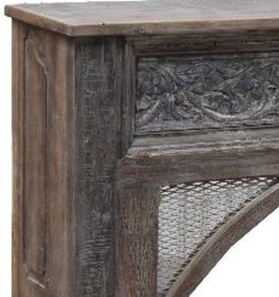 Jaipur Furniture Wdn. Old World Brown Balcony Console-1