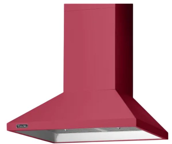 Viking® 3 Series  36" Valentine Wide Chimney Wall Hood with Standard Ventilator-0