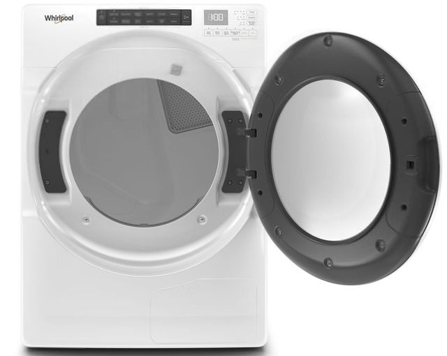 Whirlpool® 7.4 Cu. Ft. White Front Load Ventless Electric Dryer-2