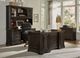 aspenhome® Hampton Black Cherry Credenza and Hutch-1