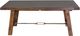 Sunny Designs™ Tuscany Vintage Mocha Extension Dining Table with Turnbuckle-2