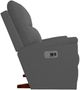 La-Z-Boy® Norton Blue Grey Leather Power Rocking Recliner with Headrest and Lumbar-3