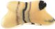 A & B Home Javier Beige/Black Hand-Carved Zebra Onyx Bowl-0