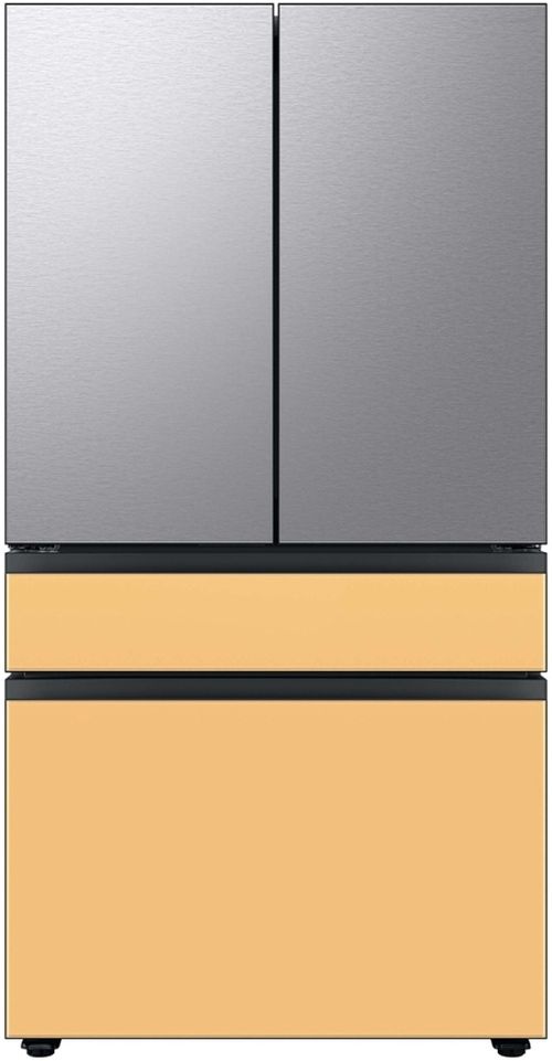Samsung Bespoke 18" Stainless Steel French Door Refrigerator Top Panel-4